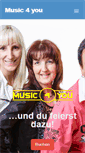 Mobile Screenshot of music4you-se.de